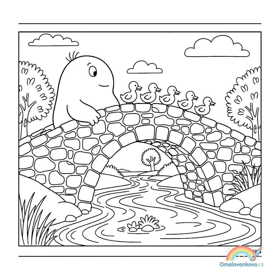 Barbapapa omalovánka k vytisknutí 41
