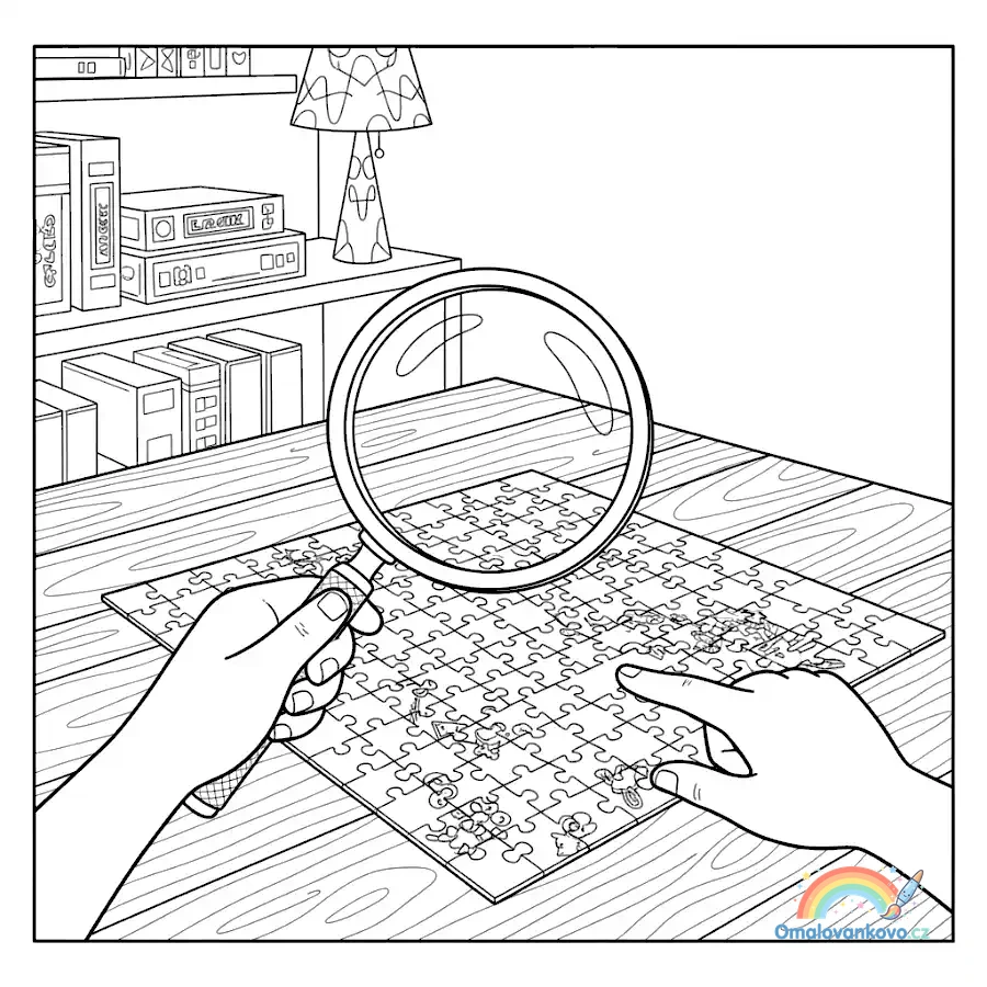 Vybarvováni Den puzzlí 49