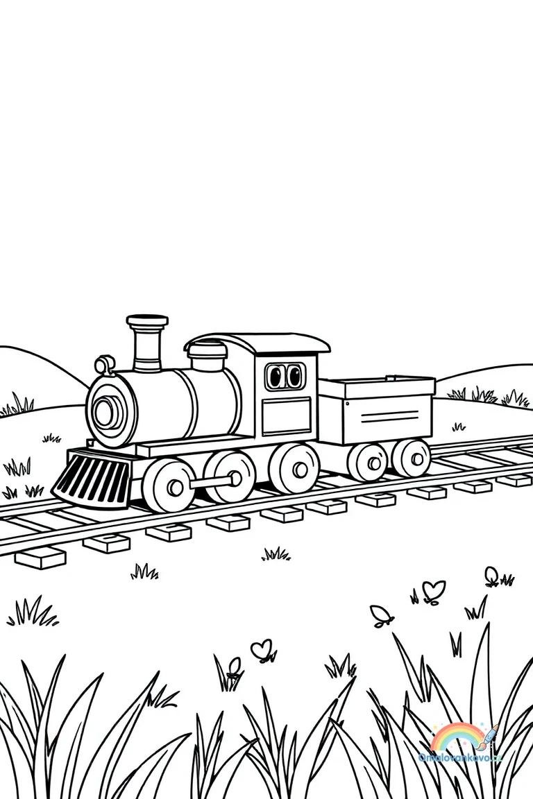Omalovánka Sada hraček 8 k vytisknutí na A4