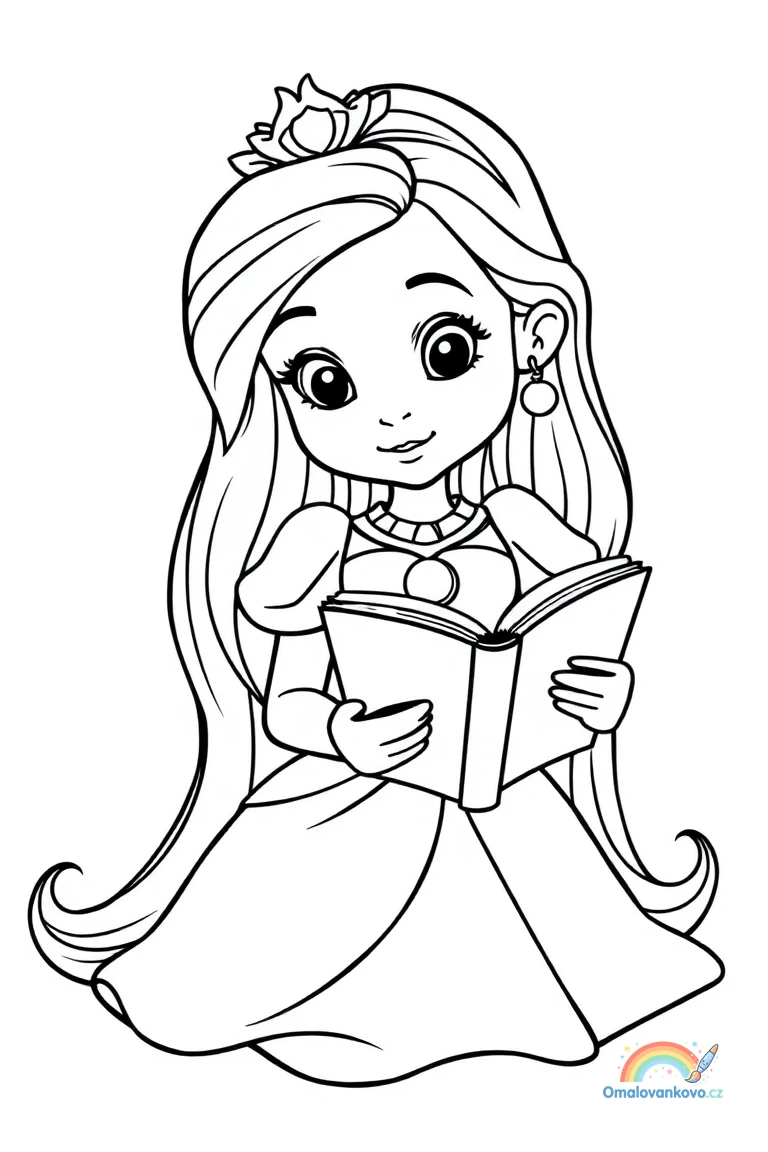 Princezny k vytisknutí