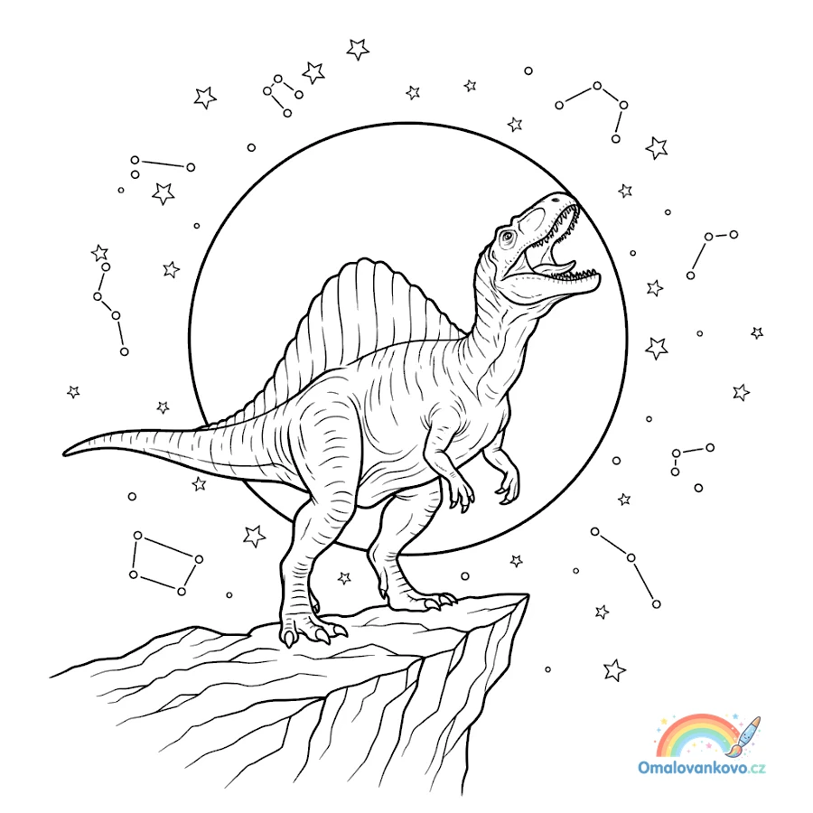 Spinosaurus k vytisknutí