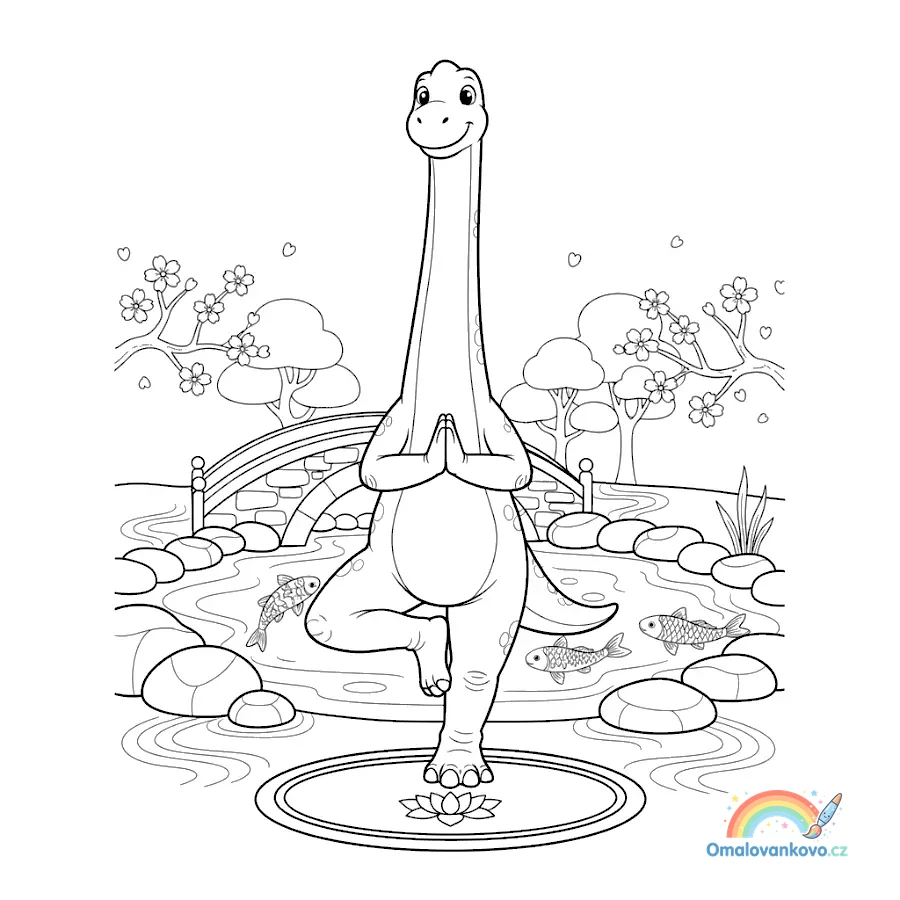 Den dinosaurů k vytisknutí